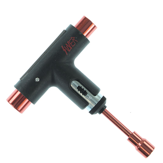 SILVER SKATE TOOL - SLAY BLACK